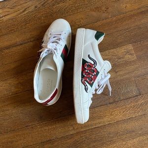Gucci men’s Ace sneakers sz 10.5 (Gucci 9.5)